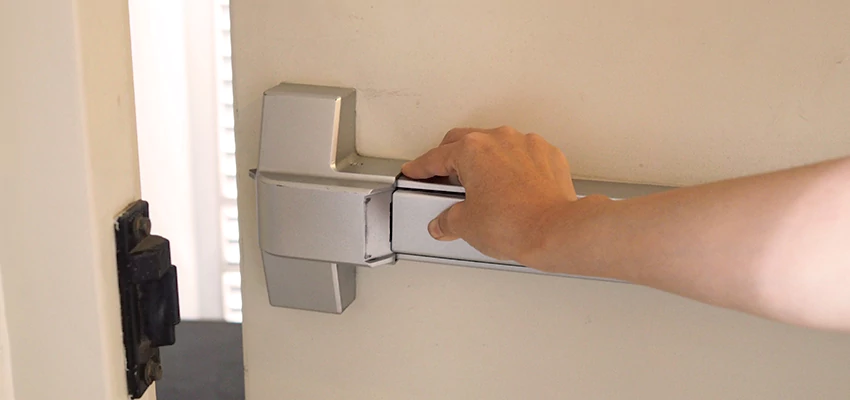 Roller Gate Panic Bar Installation in Calabasas, California